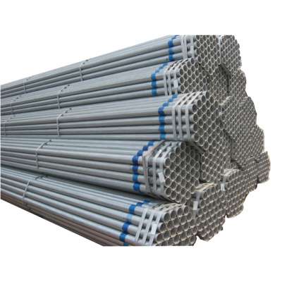 Pre-galvanized steel pipe, round gi pipe, galvanised steel pipe for greenhouse